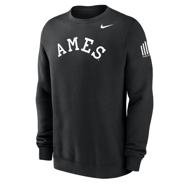 Nike® Ames 5-Bar Black Crewneck (was $69.99)